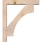 Ekena Millwork Westlake Block Smooth Bracket w/ Offset Brace, Douglas Fir, 5 1/2"W x 30"D x 34"H BKT0604X30X34WTL05SDF - alternate 2